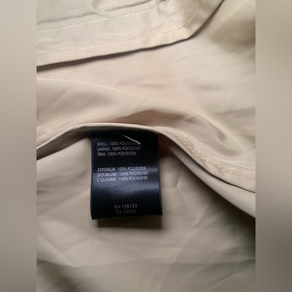 Tumi Men’s Rain Jacket Size XL Beige Color - Picture 16 of 16